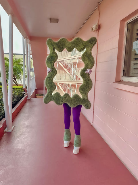 SOFTCORE FAUX FUR MIRROR