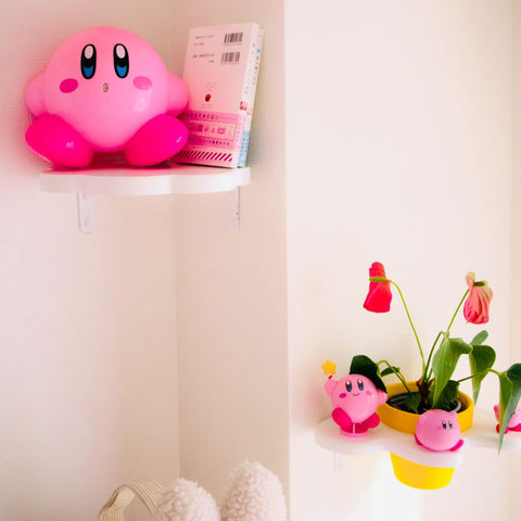Lily cloud corner shelf