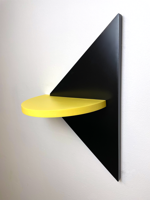 Ida floating nightstand with LED light