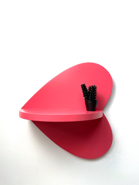 Cora Heart floating shelf