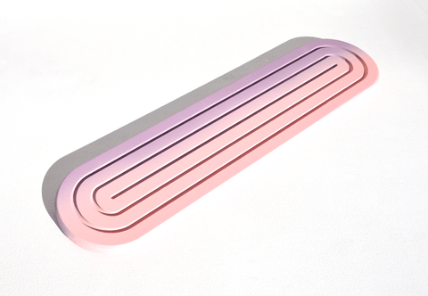 Iris wavy shelf
