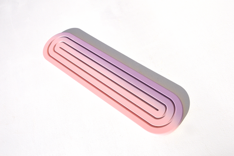 Iris wavy shelf