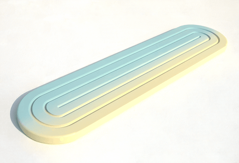 Iris wavy shelf