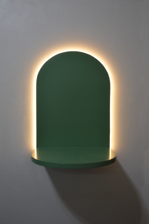 Eleanor floating nightstand with LED