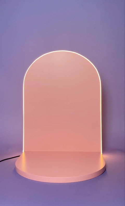 Eleanor floating nightstand with LED